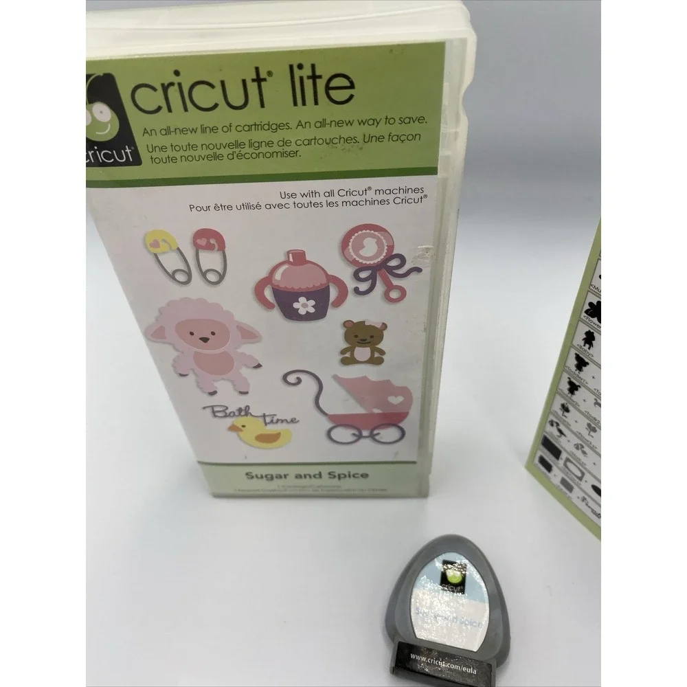 Cricut Sugar & Spice Cartridge - Complete with Box and Manual 2000151